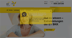 Desktop Screenshot of ey-bkk.de